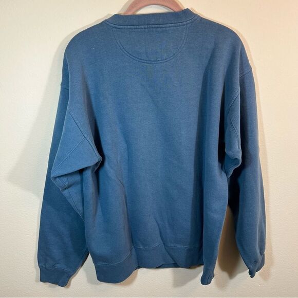 Great American Blue Embroidered Colorado Skier Ski Sweatshirt Medium - Picture 11 of 13